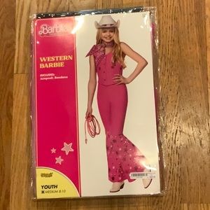 Barbie the Movie Costume Western Barbie outfit CHILD M. Halloween